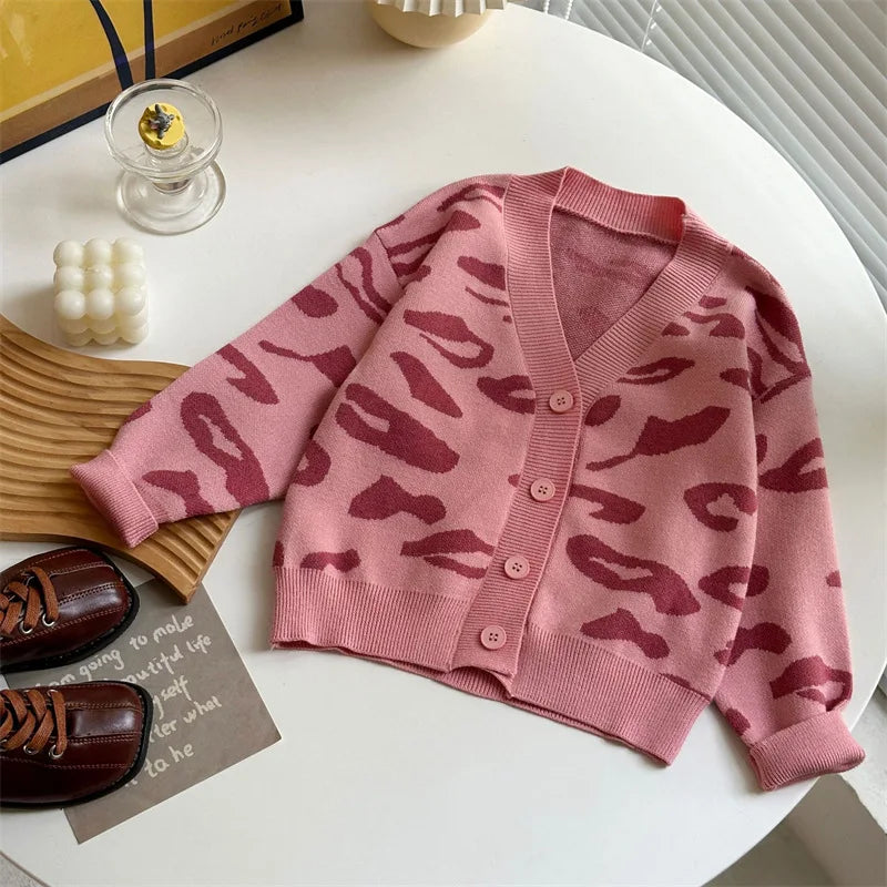 Mini Fashion™ - Warm und stilvoll - Niedliches Frühlingsset für Kinder Rosa / 130 (6 Jahre) | Pädagogisches Holzspielzeug von Mein Kleines Baby