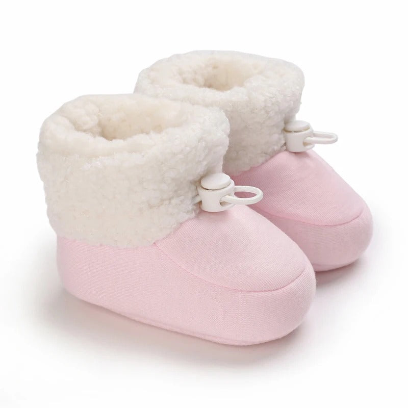 Mini Fashion™ - Warm&weich - Kinder-Winterstiefel Rosa / 20 (12-18 Monate) | Pädagogisches Holzspielzeug von Mein Kleines Baby