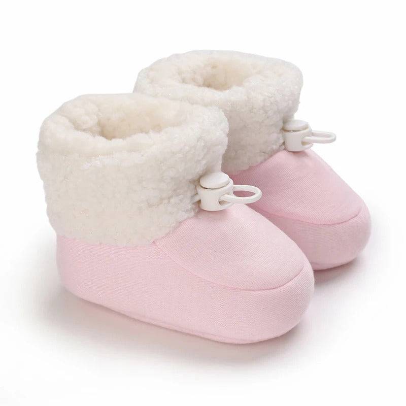 Mini Fashion™ - Warm&weich - Kinder-Winterstiefel Rosa / 20 (12-18 Monate) | Pädagogisches Holzspielzeug von Mein Kleines Baby