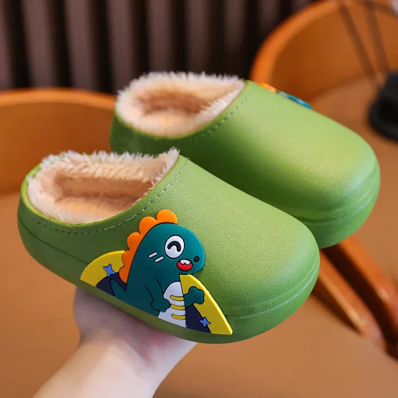 Mini Fashion™ - Wasserdichtes Design für Kinder - Hausschuhe Grün / 30-31 (5-6 Jahr) | Pädagogisches Holzspielzeug von Mein Kleines Baby
