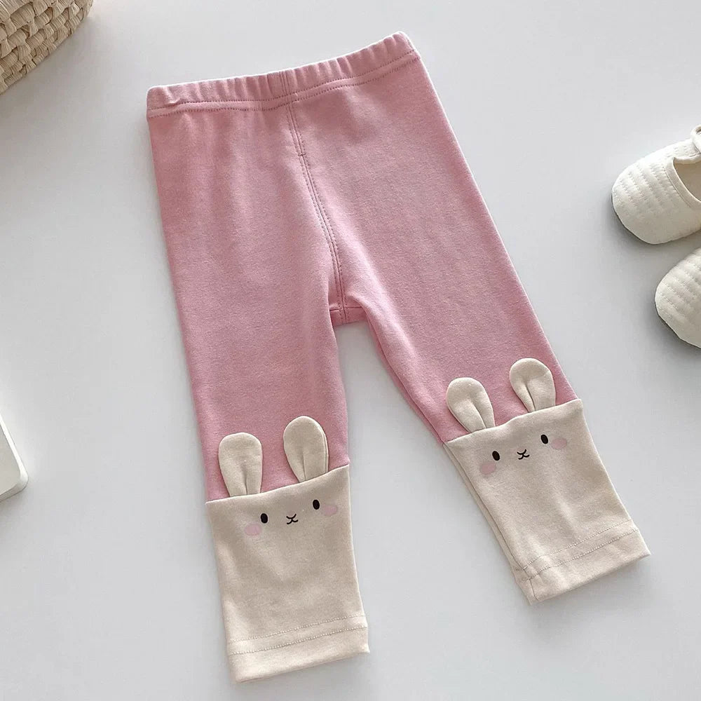 Mini Fashion™ - Weich für die Haut - Leggings für Kinder Rosa / 100 (3 Jahr) | Pädagogisches Holzspielzeug von Mein Kleines Baby