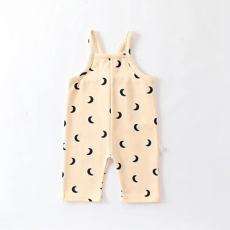 Mini Fashion - Bequemes und stilvolles Bekleidungsset - Baby Outfit Gartenhose (C) - Creme / 90 (18–24 Monate) L | Pädagogisches Holzspielzeug von Mein Kleines Baby