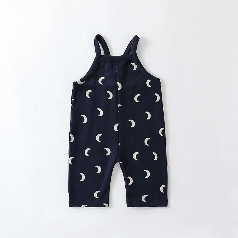 Mini Fashion - Bequemes und stilvolles Bekleidungsset - Baby Outfit Gartenhose (C) - Marineblau / 90 (18–24 Monate) L | Pädagogisches Holzspielzeug von Mein Kleines Baby
