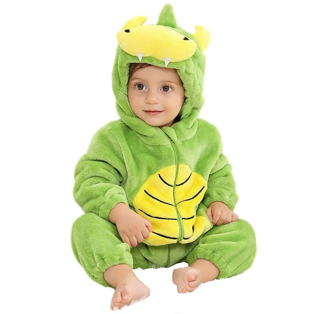Mini Fashion - Nachhaltig&waschbar– Tier-Strampler (0–24 Monate) Kroatisches | Pädagogisches Holzspielzeug von Mein Kleines Baby