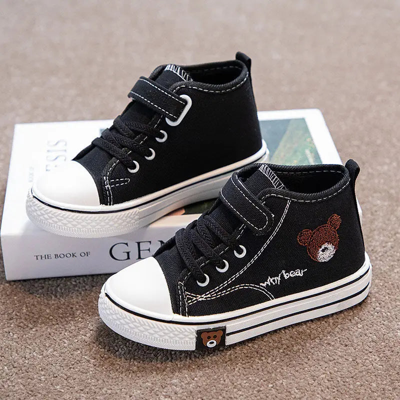 Mini fashion™ - Atmungsaktiv&luftig - Kinder Turnschuhe Schwarz / 30 (5-6 Jahre) | Pädagogisches Holzspielzeug von Mein Kleines Baby