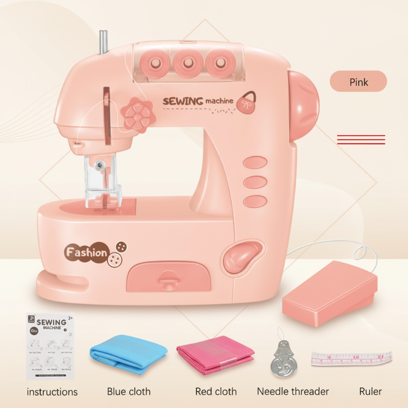MiniTailor – Lernreich & unterhaltsam – Spielzeug-Nähmaschine Rosa / M | Pädagogisches Holzspielzeug MiniTailor – Lernreich & unterhaltsam – Spielzeug-Nähmaschine Rosa / M | Pädagogisches Holzspielzeug von Mein Kleines Baby