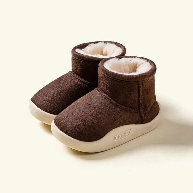 MiniWarm– Ultimativer Komfort – Abuya Winterstiefel Braun / 20 (3.5–4 Jahre) | Pädagogisches Holzspielzeug von Mein Kleines Baby