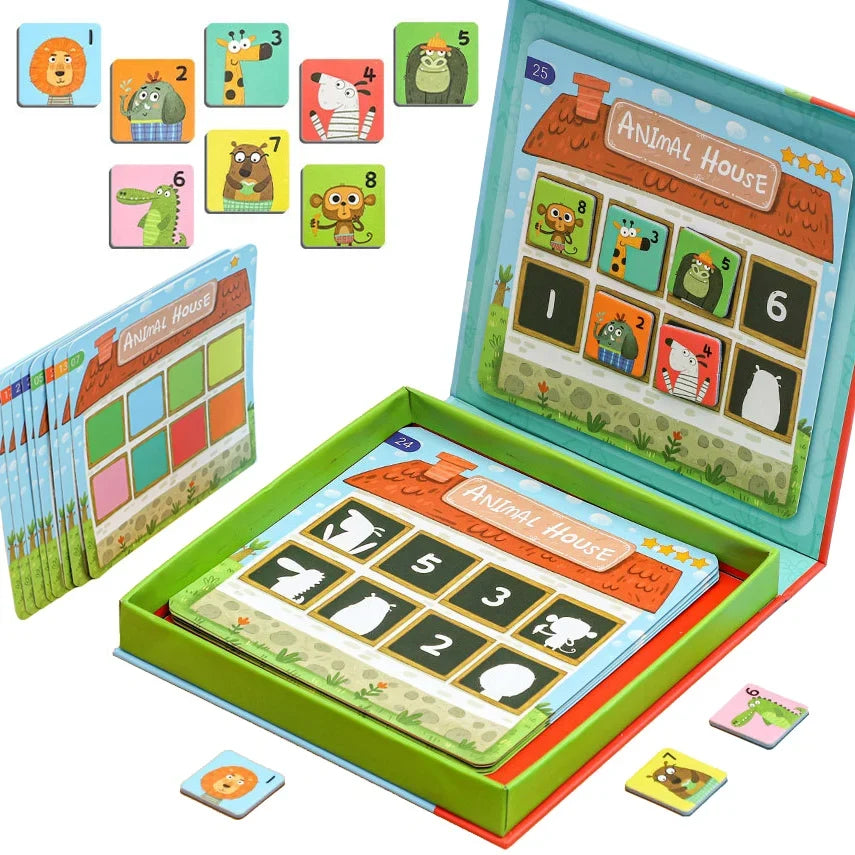 Montessori Memory Match Game™ - Lærerigt & kreativt - Hukommelsesspil | Pädagogisches Holzspielzeug von Mein Kleines Baby