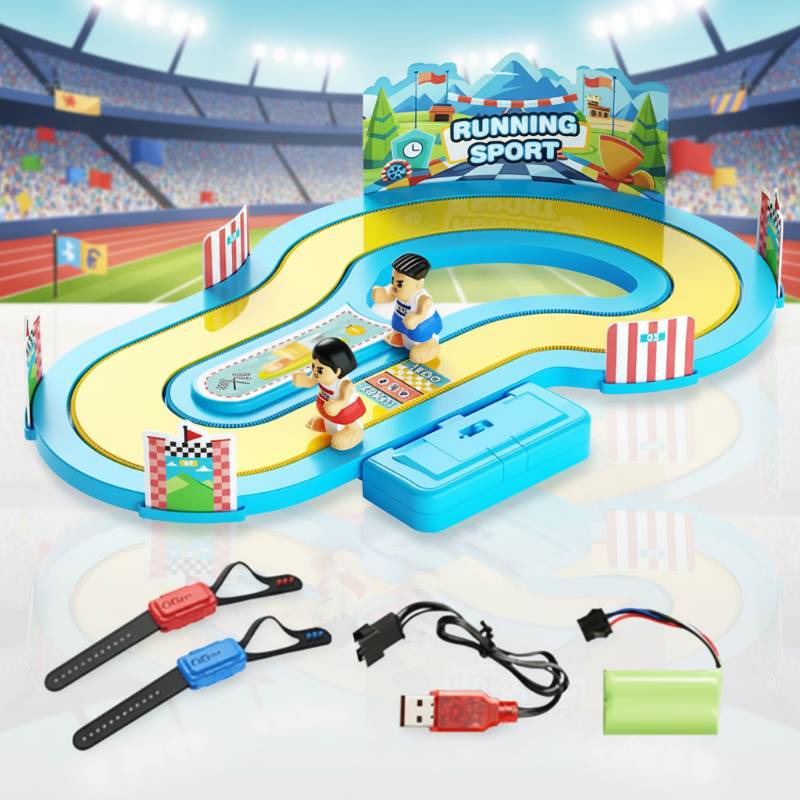 Motion Racing Game – Aktiv & spannend – Rennbahn-Spiel Blau | Pädagogisches Holzspielzeug Motion Racing Game – Aktiv & spannend – Rennbahn-Spiel Blau | Pädagogisches Holzspielzeug von Mein Kleines Baby