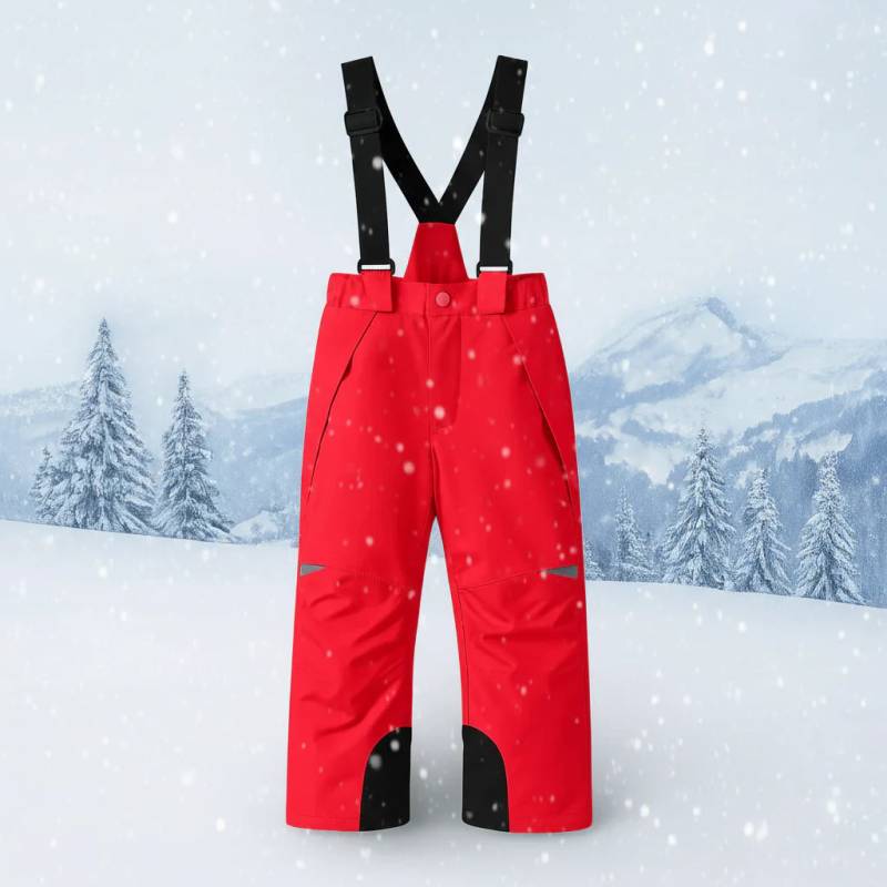 MountainFit – Flexibel & warm – Skihose für Kinder 110/116 (5–6 Jahre) / Rosérot | Pädagogisches Holzspielzeug von Mein Kleines Baby