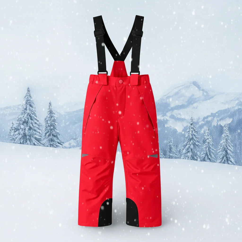 MountainFit – Flexibel & warm – Skihose für Kinder 86/92 (1–2 Jahre) / Rosérot | Pädagogisches Holzspielzeug von Mein Kleines Baby