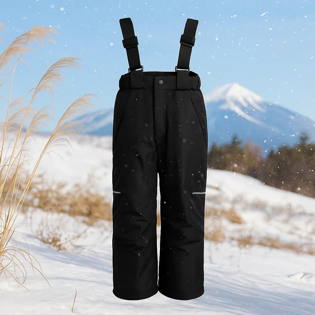MountainFit– Flexibel&warm– Skihose für Kinder 98/104 (3–4 Jahre) / Schwarz | Pädagogisches Holzspielzeug von Mein Kleines Baby