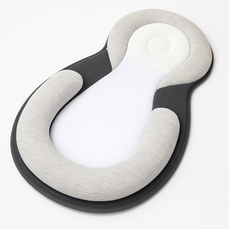 NestNova– Gesund&sicher– Ergonomisches Babynestchen Grau | Pädagogisches Holzspielzeug NestNova– Gesund&sicher– Ergonomisches Babynestchen Grau | Pädagogisches Holzspielzeug von Mein Kleines Baby