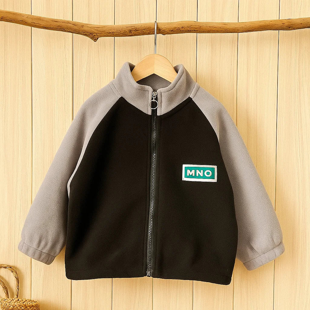 NordSoft– Bequem&isolierend– Lammwolle"Look&Feel"Strickjacke Schwarz / 100 (3 Jahre) | Pädagogisches Holzspielzeug von Mein Kleines Baby