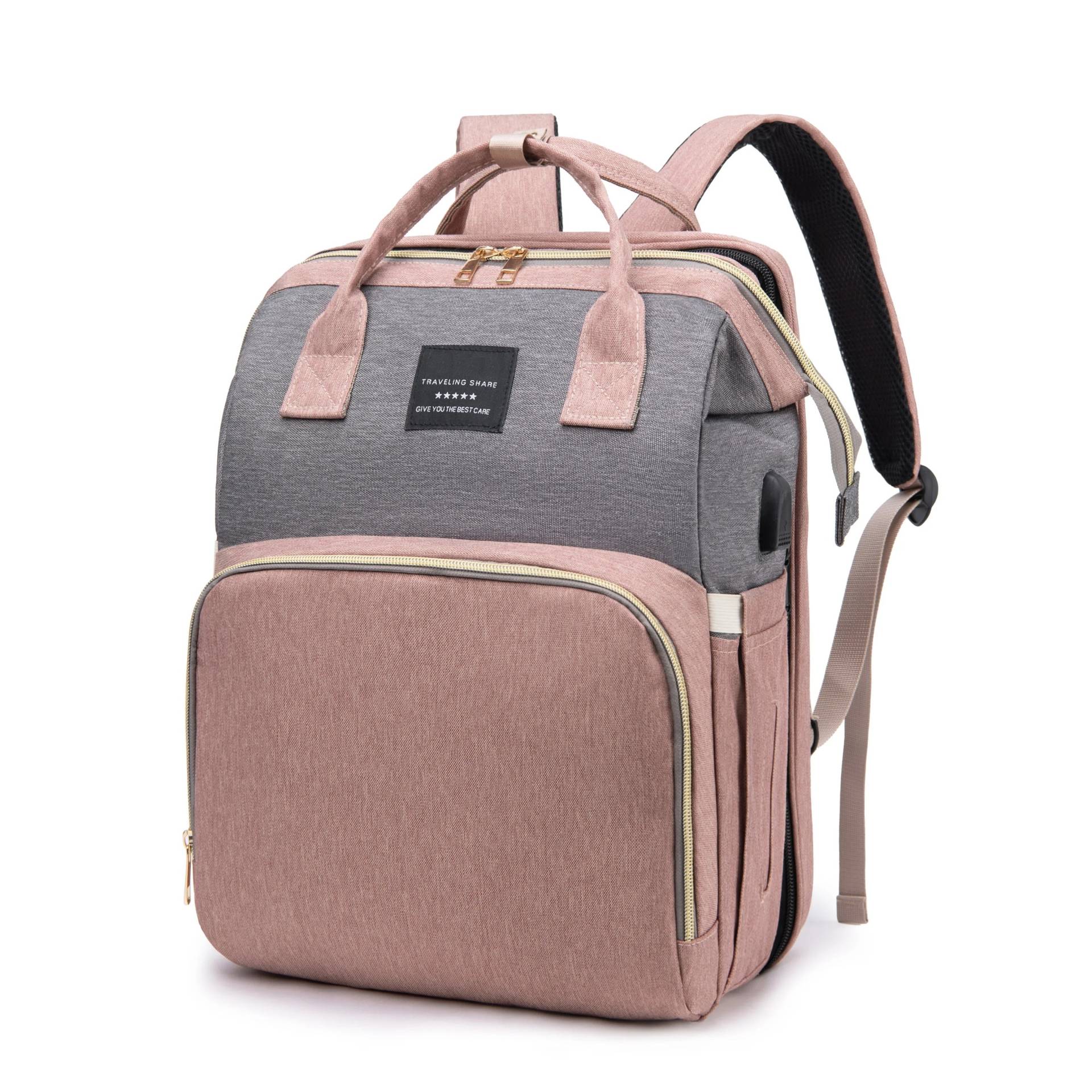 Nuvella Baby– Immer vorbereitet – Multifunktionale Wickeltasche mit Bettchen Rosa | Pädagogisches Holzspielzeug Nuvella Baby– Immer vorbereitet – Multifunktionale Wickeltasche mit Bettchen Rosa | Pädagogisches Holzspielzeug von Mein Kleines Baby