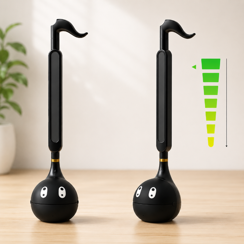 Otomatone Synthesizer Toy – Musik & Interaktiv – Saxophon-Spielzeug Schwarz | Pädagogisches Holzspielzeug Otomatone Synthesizer Toy – Musik & Interaktiv – Saxophon-Spielzeug Schwarz | Pädagogisches Holzspielzeug von Mein Kleines Baby