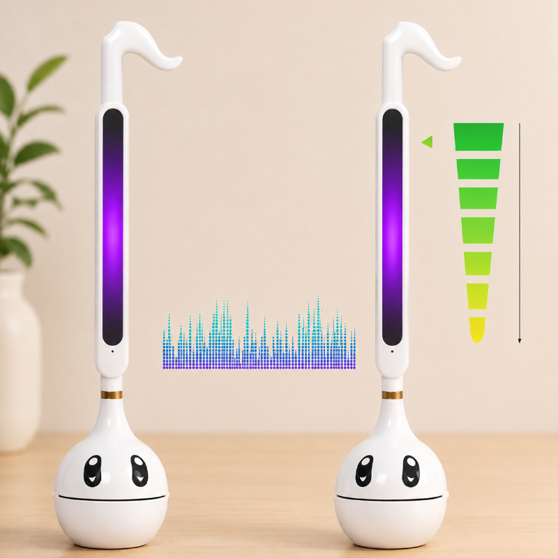 Otomatone Synthesizer Toy – Musik & Interaktiv – Saxophon-Spielzeug Weiß | Pädagogisches Holzspielzeug Otomatone Synthesizer Toy – Musik & Interaktiv – Saxophon-Spielzeug Weiß | Pädagogisches Holzspielzeug von Mein Kleines Baby