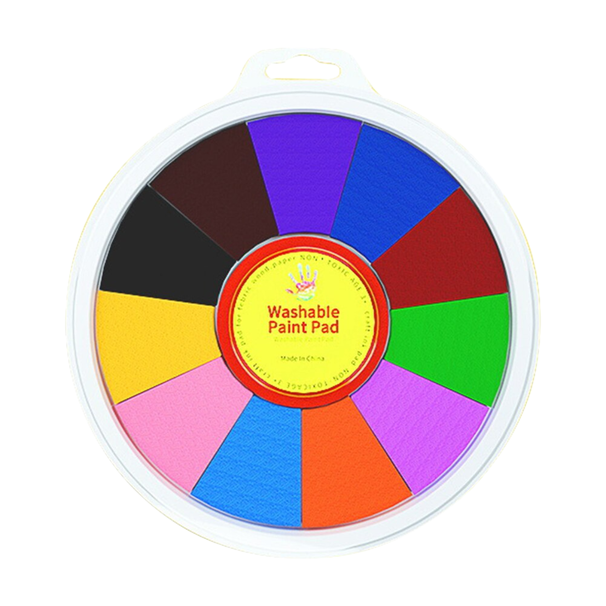 Paint Wheel™ - Stunden der Kreativität - Malset 12 Farben | Pädagogisches Holzspielzeug von Mein Kleines Baby
