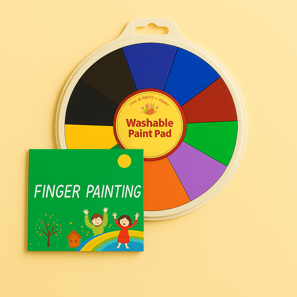 Paint Wheel™ - Stunden der Kreativität - Malset 12 Farben | Pädagogisches Holzspielzeug von Mein Kleines Baby