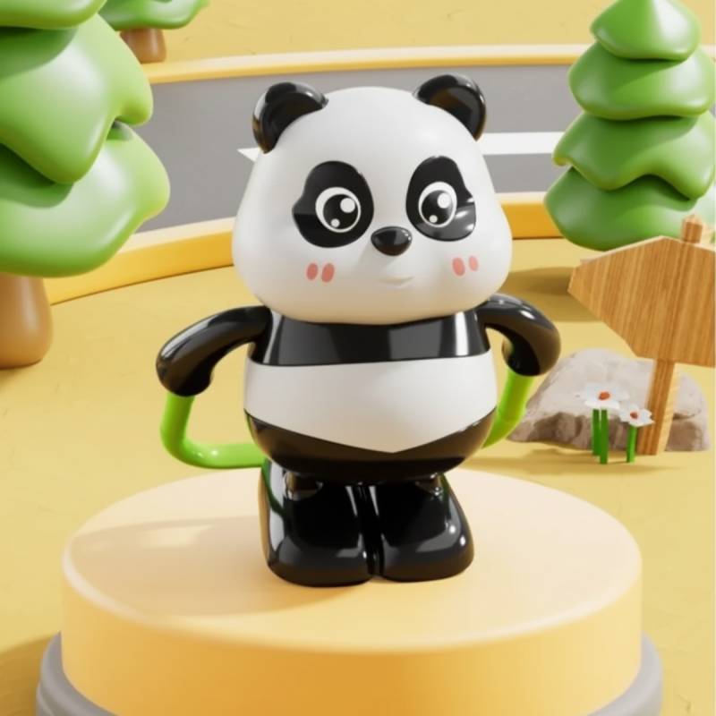 PandaPlay – Spaß & Action – Aufziehbares Panda-Spielzeug Springseil | Pädagogisches Holzspielzeug PandaPlay – Spaß & Action – Aufziehbares Panda-Spielzeug Springseil | Pädagogisches Holzspielzeug von Mein Kleines Baby