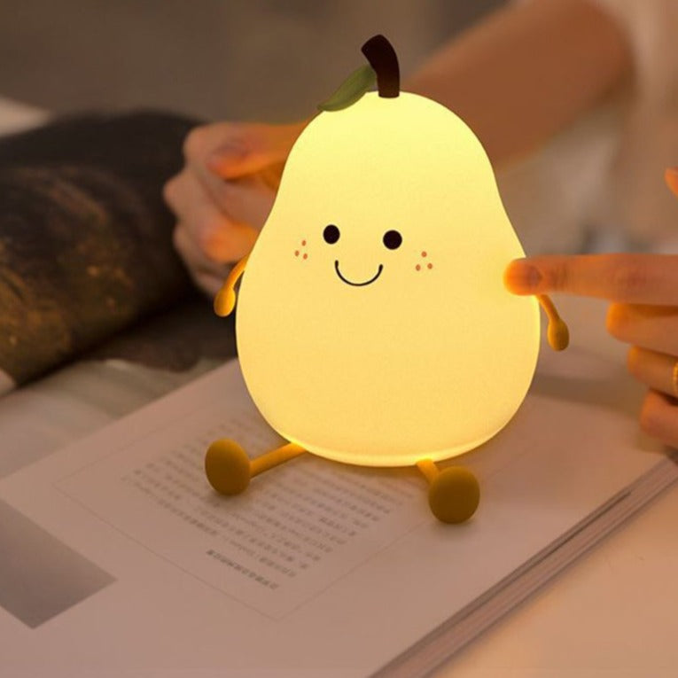 Pear Light™ - Für eine optimale Nachtruhe - Universelles Nachtlicht | Pädagogisches Holzspielzeug von Mein Kleines Baby