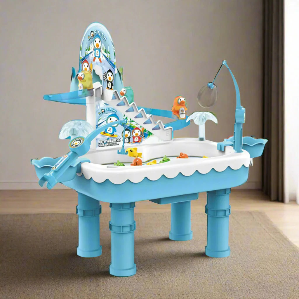 PenguinFun– Familie&Kind– Fische&Pinguin-Spiel Blau | Pädagogisches Holzspielzeug PenguinFun– Familie&Kind– Fische&Pinguin-Spiel Blau | Pädagogisches Holzspielzeug von Mein Kleines Baby