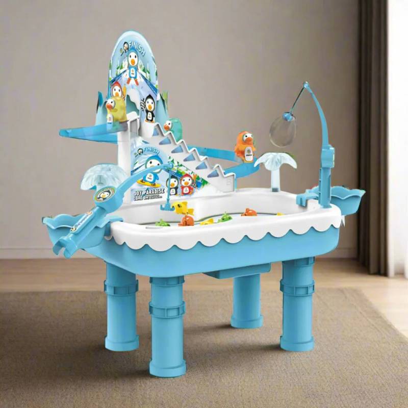 PenguinFun– Familie&Kind– Fische&Pinguin-Spiel Blau | Pädagogisches Holzspielzeug PenguinFun– Familie&Kind– Fische&Pinguin-Spiel Blau | Pädagogisches Holzspielzeug von Mein Kleines Baby