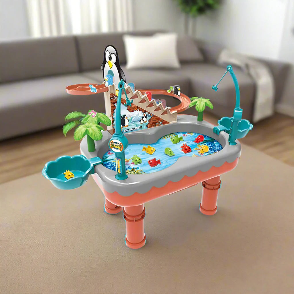 PenguinFun– Familie&Kind– Fische&Pinguin-Spiel Orange | Pädagogisches Holzspielzeug PenguinFun– Familie&Kind– Fische&Pinguin-Spiel Orange | Pädagogisches Holzspielzeug von Mein Kleines Baby