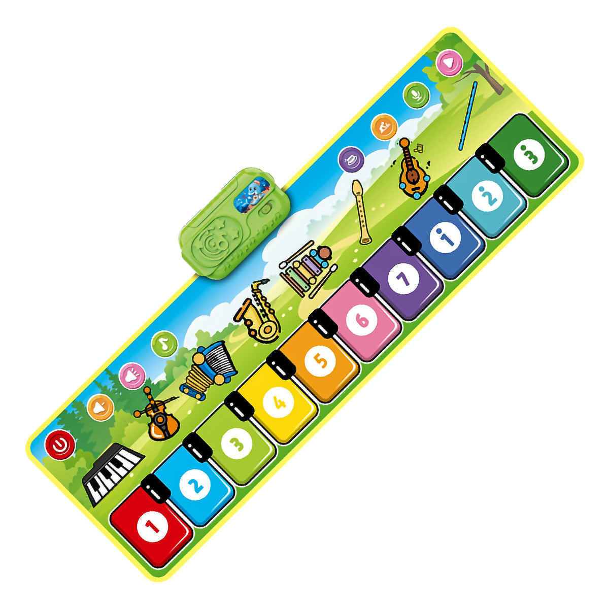 Piano Mat™ - Dans på  Klavertangenter - Musikalsk legetøj | Pädagogisches Holzspielzeug von Mein Kleines Baby