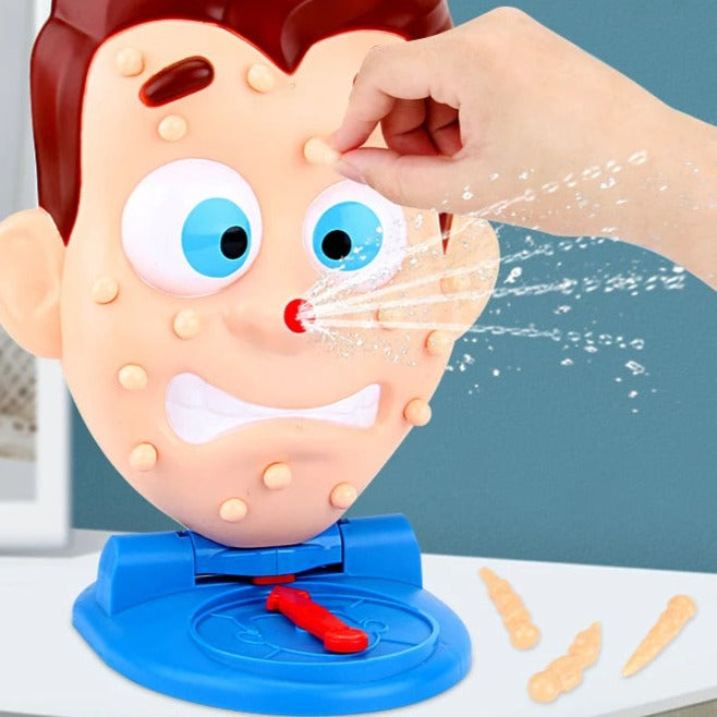 Pimple Popper Game™ - Pubertäre Freude - Familienspiel | Pädagogisches Holzspielzeug von Mein Kleines Baby