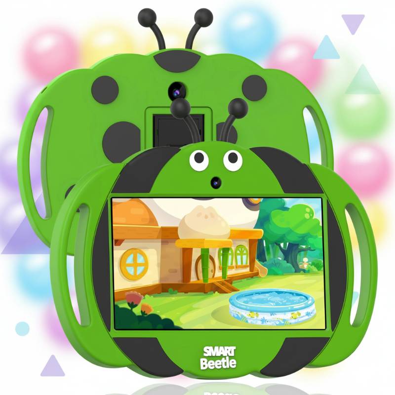 PlayPad – Lehrreich & unterhaltsam – Kinder-Tablet mit stoßfester Hülle Grün | Pädagogisches Holzspielzeug PlayPad – Lehrreich & unterhaltsam – Kinder-Tablet mit stoßfester Hülle Grün | Pädagogisches Holzspielzeug von Mein Kleines Baby