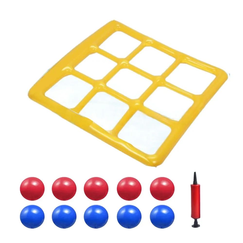 Pool Tic Tac Toe– Bunt&lustig - Pool Vier in einer Reihe Spielset 10 Bälle | Pädagogisches Holzspielzeug von Mein Kleines Baby
