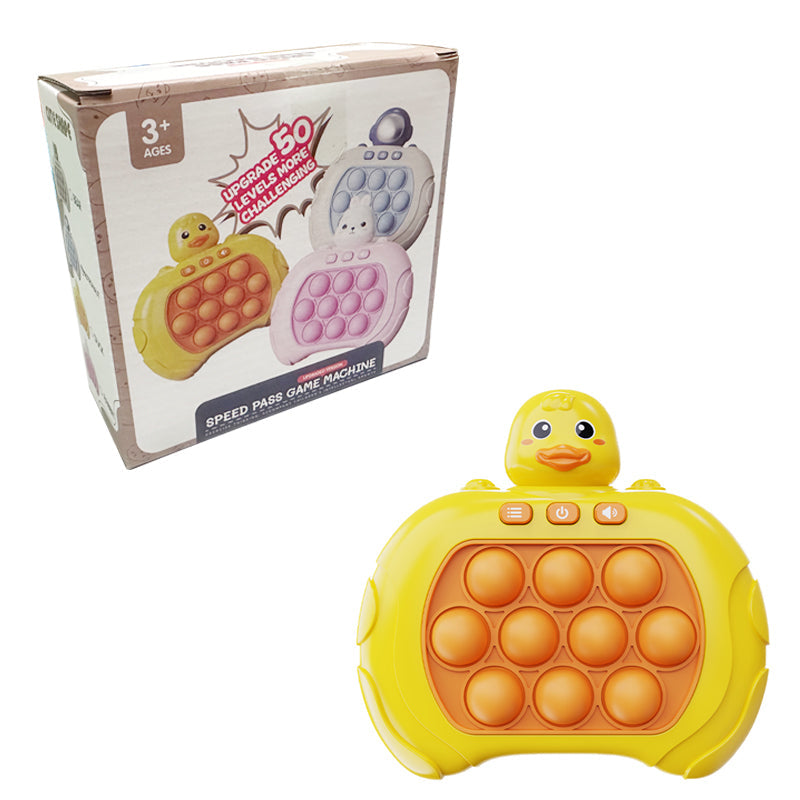 Pop Game Animal™ - Reflexe und Entspannung - Reaktionsspiel Ente | Pädagogisches Holzspielzeug von Mein Kleines Baby