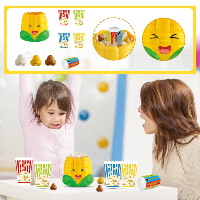 PopCornFun– Gemütlich&Verspielt– Familien-Party-Brettspiel | Pädagogisches Holzspielzeug von Mein Kleines Baby