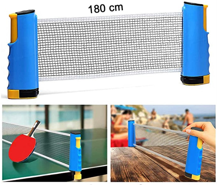 Portable Table Tennis™ - Spielen Sie überall Tischtennis - Tischtennis-Set | Pädagogisches Holzspielzeug von Mein Kleines Baby