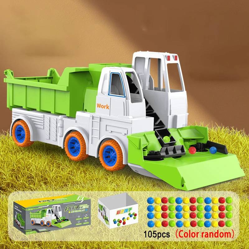 Power Mixer Truck™ – Dreh- und Bauspaß - Spielzeug-Baufahrzeug Kipplaster 105 | Pädagogisches Holzspielzeug von Mein Kleines Baby
