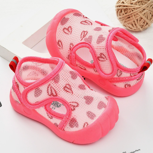 Puddle Play Pals™ - Leichtes Einsteigen - Kindersandalen Kaugummirosa / 17 (18-24 Monate) | Pädagogisches Holzspielzeug von Mein Kleines Baby