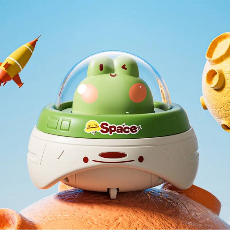 Push and Go UFO Toy – Motorik & Spiel – UFO Spielzeug Frosch | Pädagogisches Holzspielzeug Push and Go UFO Toy – Motorik & Spiel – UFO Spielzeug Frosch | Pädagogisches Holzspielzeug von Mein Kleines Baby