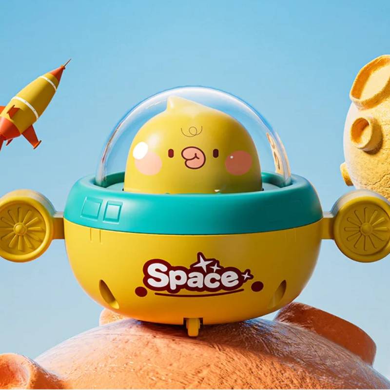 Push and Go UFO Toy – Motorik & Spiel – UFO Spielzeug Gelbe Ente | Pädagogisches Holzspielzeug Push and Go UFO Toy – Motorik & Spiel – UFO Spielzeug Gelbe Ente | Pädagogisches Holzspielzeug von Mein Kleines Baby
