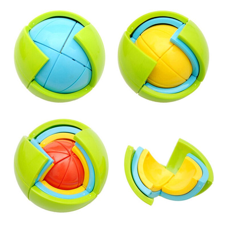 Puzzle Ball™ - Denkaufgabe für Ihr Gehirn - Puzzle Ball | Pädagogisches Holzspielzeug von Mein Kleines Baby