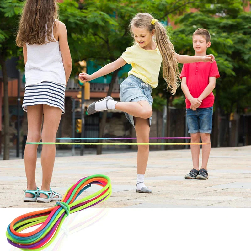 RainbowJump – Süß & Lustig – Springseil | Pädagogisches Holzspielzeug von Mein Kleines Baby