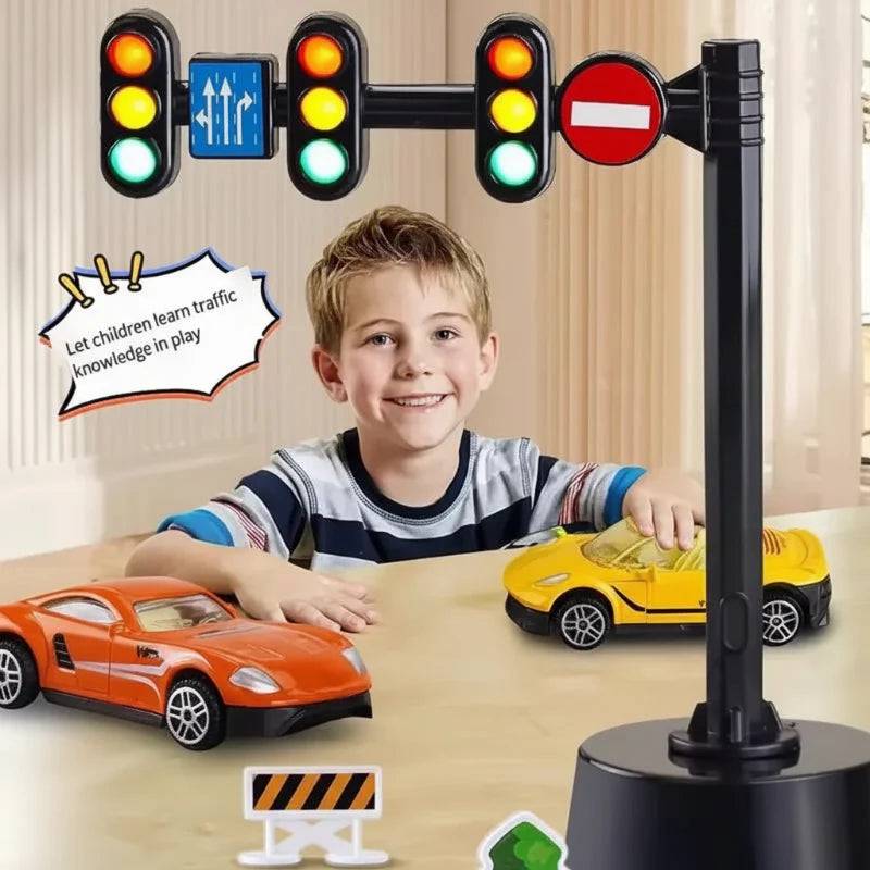 RoadBuddy – Sicher & Verspielt – Spielzeug Verkehrsregler Weißes Ampelsignal | Pädagogisches Holzspielzeug RoadBuddy – Sicher & Verspielt – Spielzeug Verkehrsregler Weißes Ampelsignal | Pädagogisches Holzspielzeug von Mein Kleines Baby