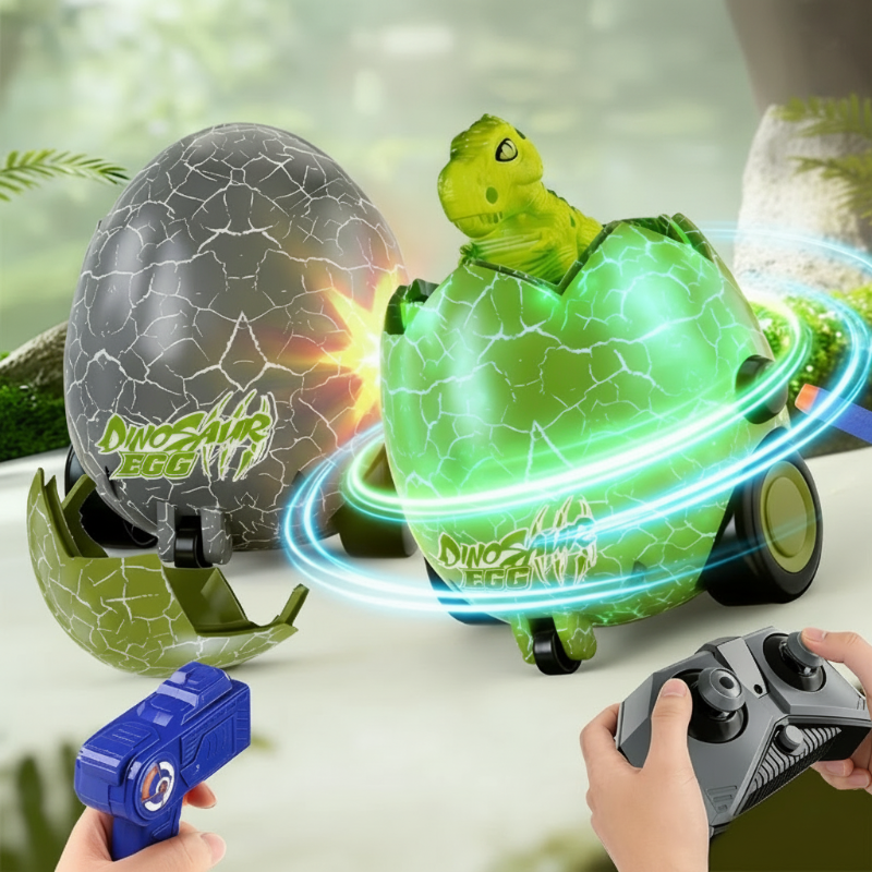RoarPlay – Spannend & interaktiv – RC-Dinosaurier-Ei | Pädagogisches Holzspielzeug von Mein Kleines Baby