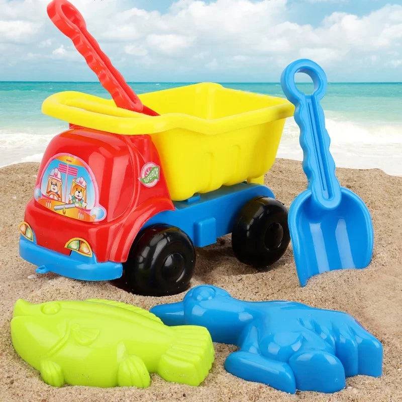 Sand Fun Tools™ – Schaufel-Spielzeug-Set | Pädagogisches Holzspielzeug von Mein Kleines Baby