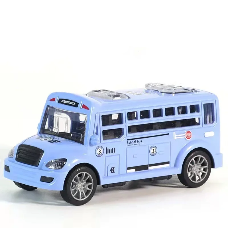 Schoolbus™ - Fahrt ins Abenteuer - Spielzeugbus Lila | Pädagogisches Holzspielzeug von Mein Kleines Baby