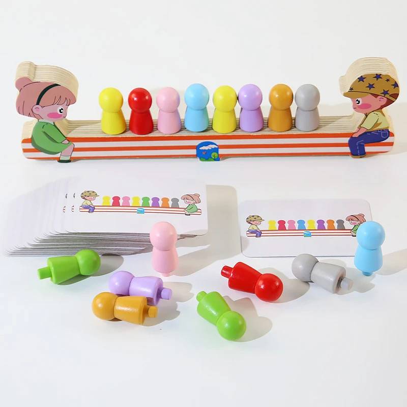 Sensory Color Sticks™ – Ausmalen&Tiere - Farbsortierspi Barn och ungdomar | Pädagogisches Holzspielzeug von Mein Kleines Baby