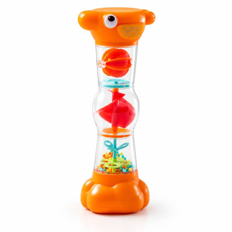 SensoryTube – Farbenfroh & lehrreich – Sensorische Regenrohr-Rassel Orange | Pädagogisches Holzspielzeug SensoryTube – Farbenfroh & lehrreich – Sensorische Regenrohr-Rassel Orange | Pädagogisches Holzspielzeug von Mein Kleines Baby