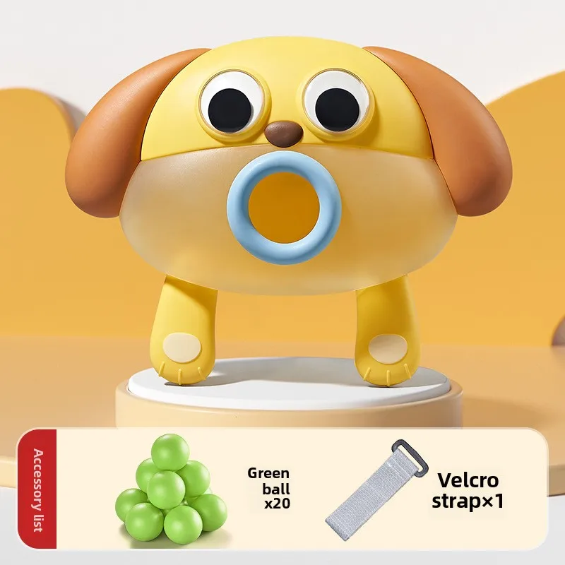 Shaking Ball Game – Aktivt & legende – Æg-ryste-spil Hund | Pädagogisches Holzspielzeug von Mein Kleines Baby