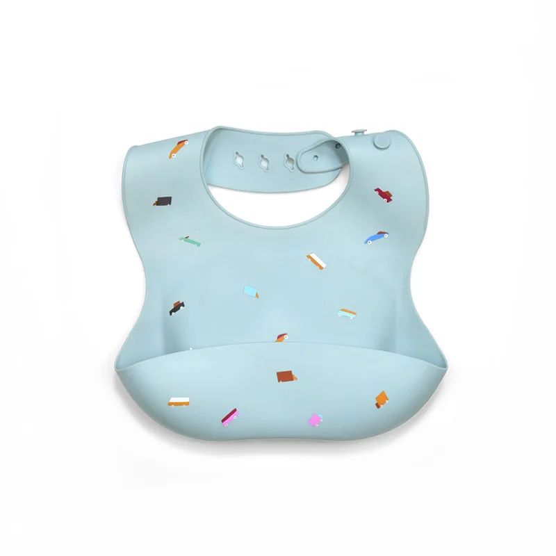 Silicone Bib - Wasserdicht und modisch - Baby-Lätzchen aus Silikon Auto | Pädagogisches Holzspielzeug Silicone Bib - Wasserdicht und modisch - Baby-Lätzchen aus Silikon Auto | Pädagogisches Holzspielzeug von Mein Kleines Baby