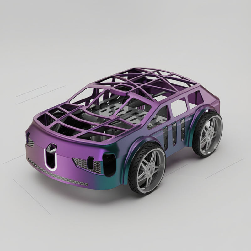 SkyDrive – Innovativ & Spektakulär – 2-in-1 RC-Flugauto & Drohne mit LED-Licht Violett | Pädagogisches Holzspielzeug SkyDrive – Innovativ & Spektakulär – 2-in-1 RC-Flugauto & Drohne mit LED-Licht Violett | Pädagogisches Holzspielzeug von Mein Kleines Baby